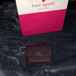 Burgundy kate spade wallet